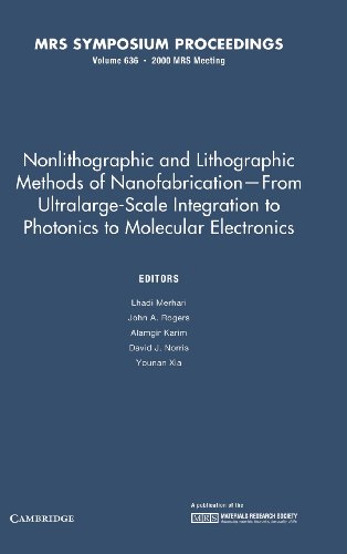 Imagen de archivo de NONLITHOGRAPHIC AND LITHOGRAPHIC METHODS OF NANOFABRICATION  " FROM ULTRALARGE-SCALE INTEGRATION TO PHOTONICS TO MOLECULAR ELECTRONICS a la venta por Basi6 International