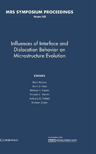 Stock image for INFLUENCES OF INTERFACE AND DISLOCATION BEHAVIOR ON MICROSTRUCTURE EVOLUTION for sale by Basi6 International