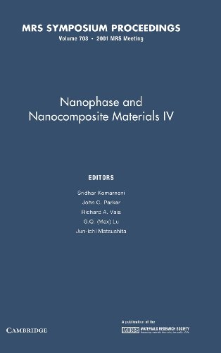 Beispielbild fr Nanophase and Nanocomposite Materials IV: Volume 703 (MRS Proceedings) zum Verkauf von RIVERLEE BOOKS