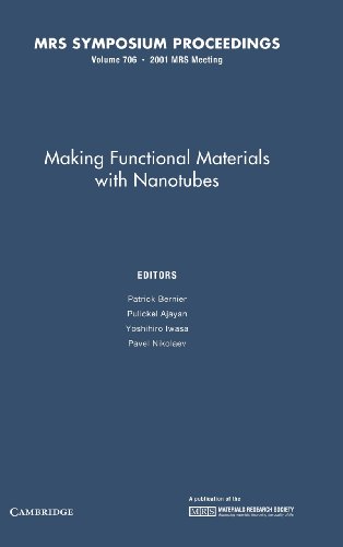 Stock image for Making Functional Materials with Nanotubes: Volume 706 (MRS Proceedings) for sale by Solr Books