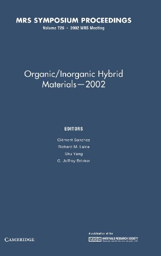 Stock image for ORGANIC/INORGANIC HYBRID MATERIALS " 2002 for sale by Basi6 International