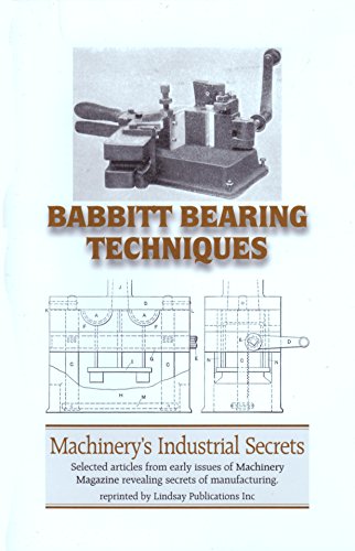 Stock image for Babbitt Bearing Techniques for sale by HPB-Diamond