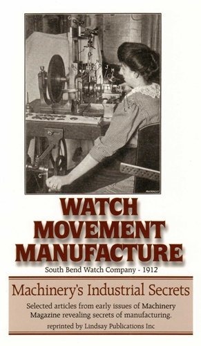 Beispielbild fr Watch Movement Manufacture zum Verkauf von Daedalus Books