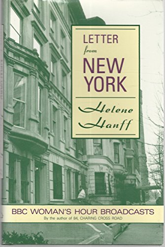 9781559210645: Letters from New York