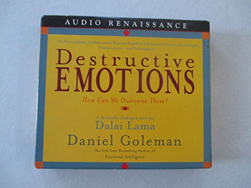 Imagen de archivo de Destructive Emotions: How Can We Overcome Them?: A Scientific Dialogue with the Dalai Lama a la venta por SecondSale