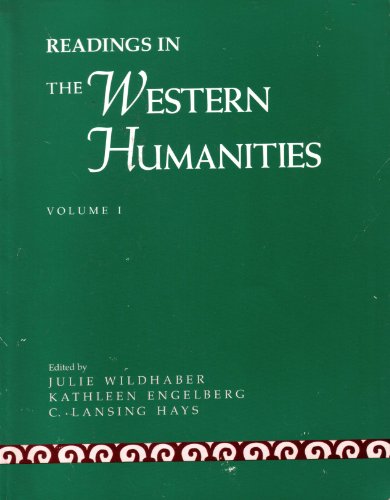 Stock image for Readings in the Western Humanities for sale by SecondSale