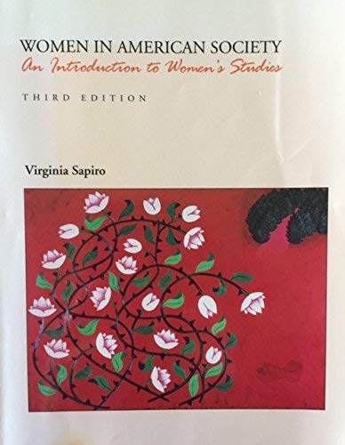 Stock image for Women in American Society: An Introduction to Women's Studies for sale by BookHolders