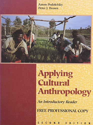 Imagen de archivo de title Applying Cultural Anthropology: An Introductory Reader, second edition a la venta por N. Fagin Books