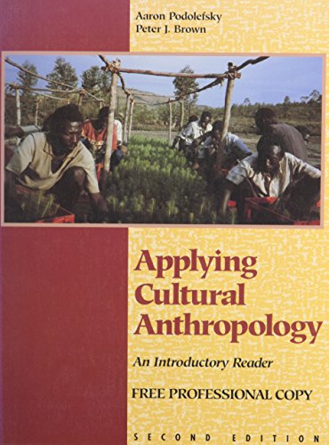Stock image for title Applying Cultural Anthropology: An Introductory Reader, second edition for sale by N. Fagin Books