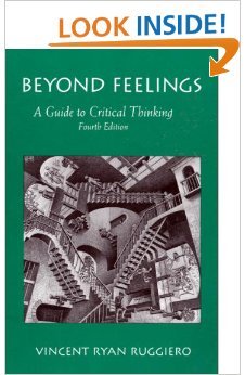 9781559343572: Beyond Feelings: A Guide to Critical Thinking