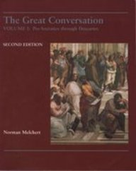 Stock image for The Great Conversation: Pre-Socratics Through Descartes for sale by HPB-Red