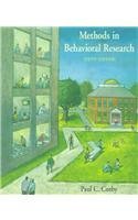 9781559346597: Methods in Behavioral Research