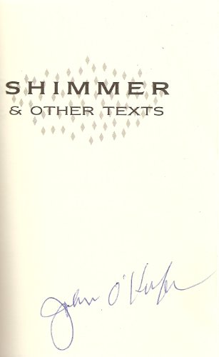 Imagen de archivo de Shimmer & Other Texts a la venta por Books From California