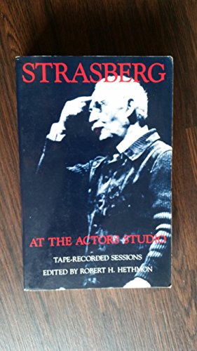 Beispielbild fr Strasberg At the Actors Studio : Tape-Recorded Sessions zum Verkauf von Manchester By The Book