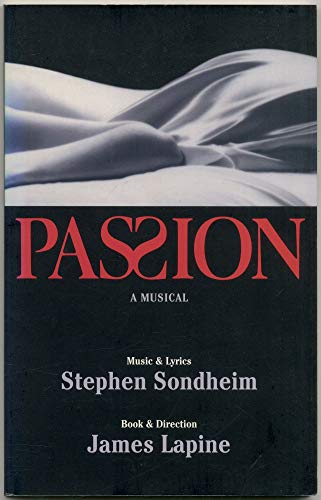 Imagen de archivo de Passion: A Musical a la venta por Priceless Books