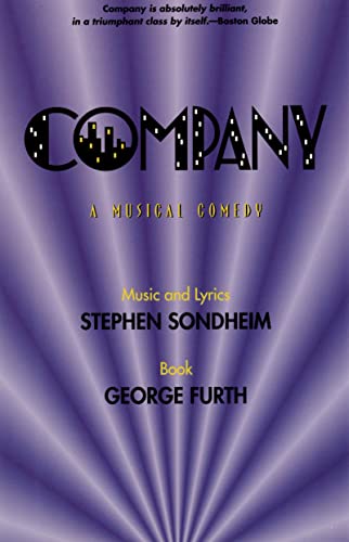 Stock image for Company: A Musical Comedy for sale by WorldofBooks