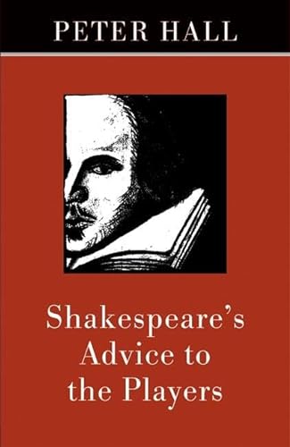 Imagen de archivo de Shakespeares Advice to the Players a la venta por Red's Corner LLC