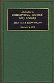 Imagen de archivo de Advances in International Banking and Finance (Volumes 1 and 2 ) a la venta por Anybook.com