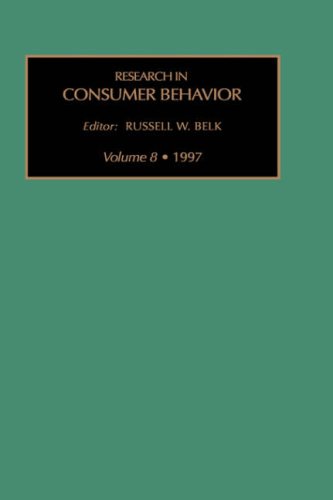 Imagen de archivo de Research in Consumer Behavior, Volume 8 a la venta por Plum Books