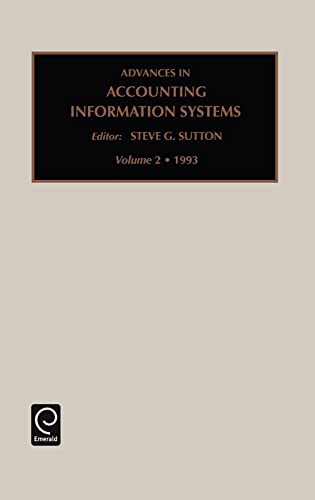 Imagen de archivo de Advances in Accounting Information Systems, 1993 (Advances in Accounting Information Systems) Denzin and Sutton, Steven G. a la venta por CONTINENTAL MEDIA & BEYOND