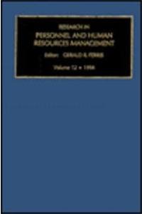 Stock image for Research in personnel and human resources, Volume 12 (Research in Personnel & Human Resources Management) for sale by BookHolders