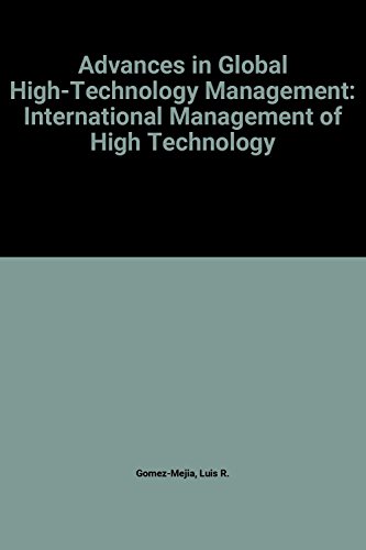 Imagen de archivo de Advances in Global High-Technology Management a la venta por Books Puddle