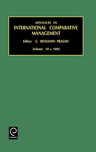 Stock image for Advances in International Comparative Management for sale by West With The Night
