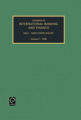 Imagen de archivo de Advances in International Banking and Finance a la venta por Blackwell's