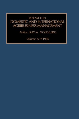 Research in Domestic and International Agribusiness Management 1996