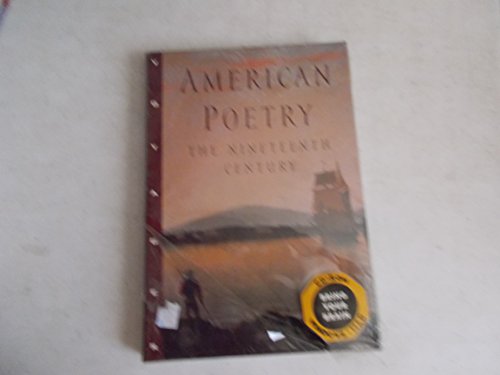 Stock image for American Poetry the 19th Century C/M& W/Us/Rental for sale by Midtown Scholar Bookstore