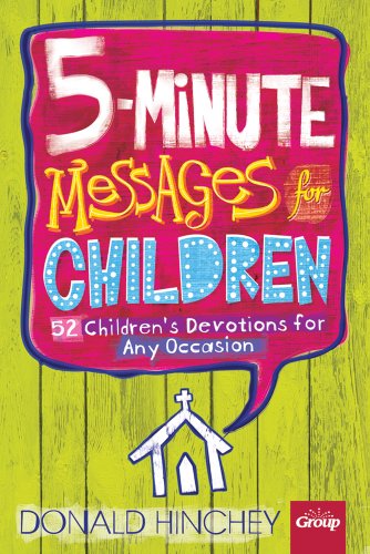 Imagen de archivo de 5-Minute Messages for Children a la venta por ThriftBooks-Atlanta