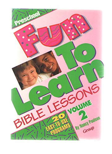 Beispielbild fr Fun-To-Learn Bible Lessons: Preschool zum Verkauf von Wonder Book