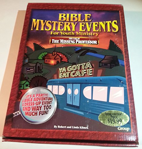 The Case of the Missing Professor (Bible Mystery Events for Youth Ministry) (9781559457767) by Klimek, Robert; Klimek, Linda