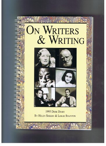 Imagen de archivo de On Writers & Writing 1993 Desk Diary a la venta por SecondSale