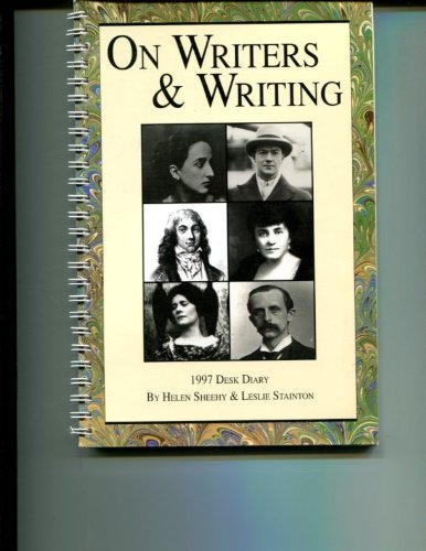 Stock image for On Writers and Writing Desk Diary-1997 Calendar for sale by Green Street Books