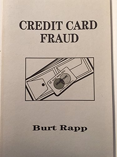 Beispielbild fr Credit Card Fraud zum Verkauf von PAPER CAVALIER US