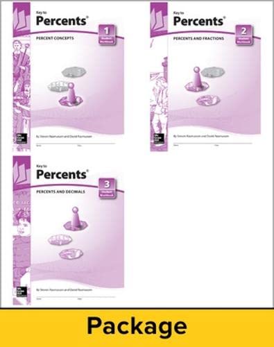 9781559530897: Key to Percents, Books 1-3 Set