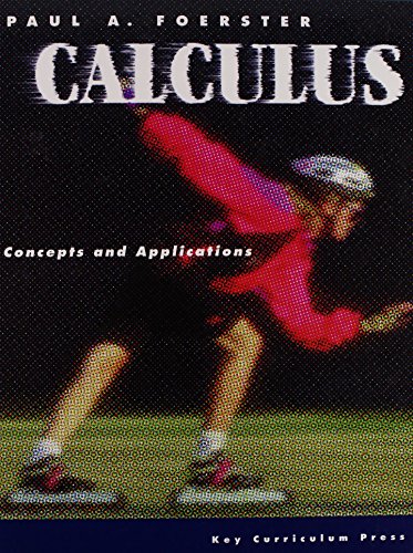 Imagen de archivo de Calculus Concepts and Applications a la venta por Jenson Books Inc