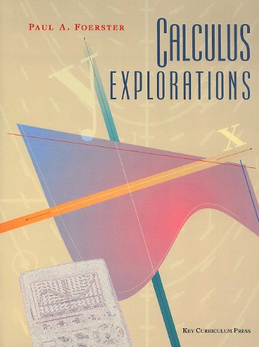 Imagen de archivo de Calculus Explorations a la venta por ThriftBooks-Dallas
