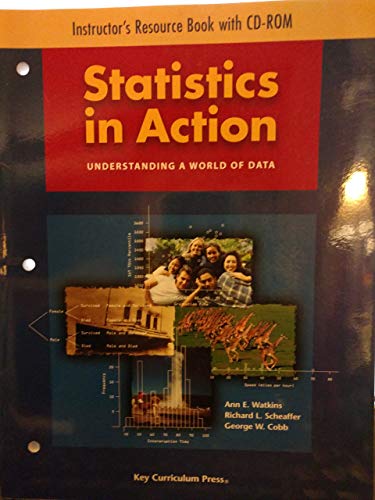 9781559533362: Statistics in Action: Understanding a World of Data- Instructor's Resource (Book & CD-ROM)