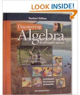 Beispielbild fr Discovering Algebra : An Investigative Approach zum Verkauf von Better World Books