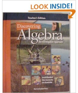 9781559534727: Discovering Algebra: An Investigative Approach, Teacher Edition