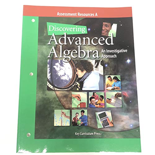 Immagine dell'editore per Discovering Advanced Algebra Assessment Resources A venduto da Better World Books