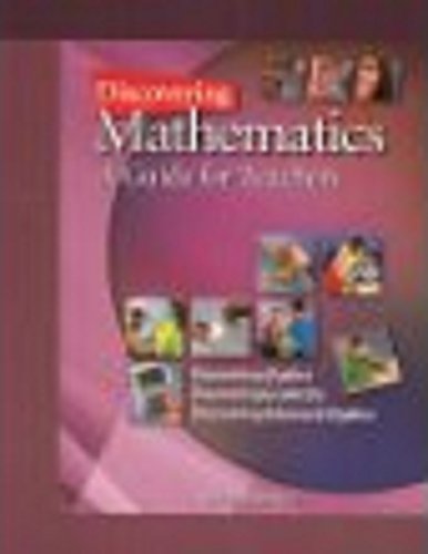 9781559536509: Discovering Mathematics A Guide for Teachers