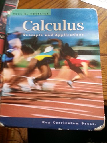 Imagen de archivo de Calculus: Concepts and Applications a la venta por HPB-Red