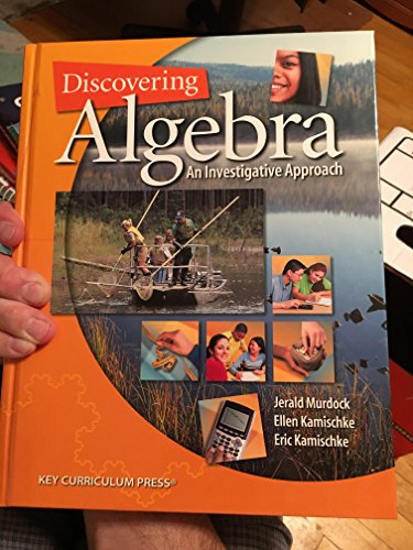 Beispielbild fr Discovering Algebra : An Investigative Approach zum Verkauf von Better World Books