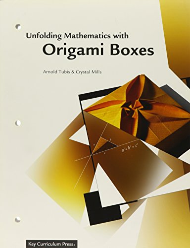 Stock image for Unfolding Mathematics with Origami Boxes for sale by Front Cover Books