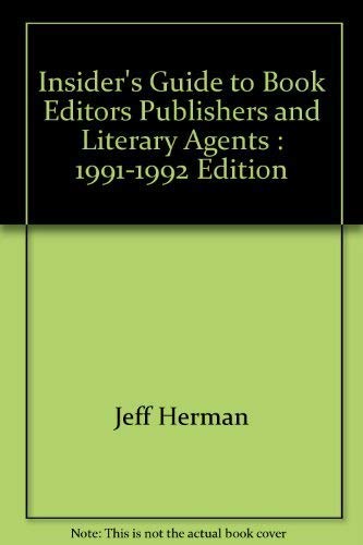 9781559580151: Title: Insiders Guide to Book Editors Publishers and Lite