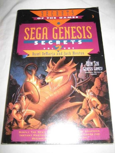 Sega Genesis Secrets, Volume 2 (Secrets of the Games Series) (9781559581257) by Demaria, Rusel; Meston, Zach