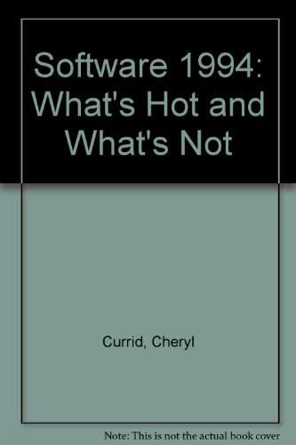 Beispielbild fr Software: What's Hot and What's Not (1994 Edition) zum Verkauf von gearbooks